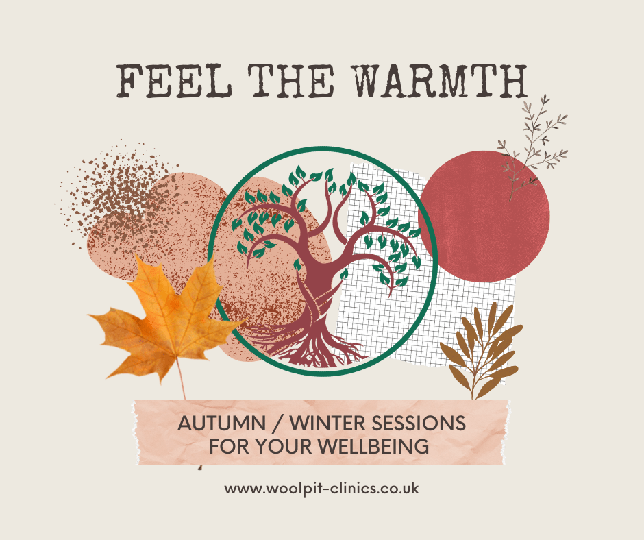 Feel the warmth - Woolpit Clinics logo